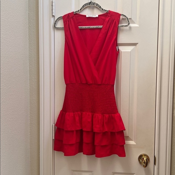 Sold Mercari Amanda Uprichard Red Chantel Dress small - Picture 2 of 6